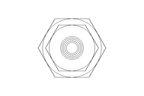 Reducing coupling L 28/10 St ISO8434