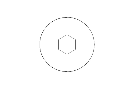 Hex. socket countersunk hd.cap screw M4