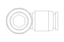 SCREW CONNECTION QSLV-G1/4-8-I-K-SA