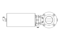 Butterfly valve B DN050 WVM AA E