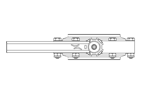 Butterfly valve B DN100 WVW MA E