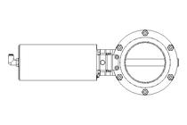 Дисковый клапан B DN100 WVW NC E