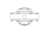 Butterfly valve B DN080 WVW AA E