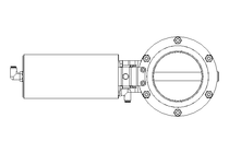 Butterfly valve B DN100 WVW AA E