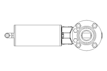 Butterfly valve B DN025 MVM NC E