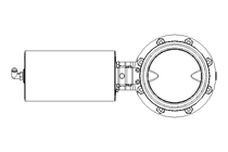 Butterfly valve B DN125 MVM NC E