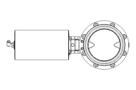 Butterfly valve B DN125 MVM NC E