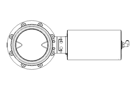 Butterfly valve B DN125 MVM NC E