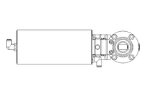 Scheibenventil B DN025 MVM AA E