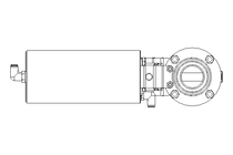 Butterfly valve B DN040 MVM AA E