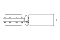 Butterfly valve B DN100 MVM AA E