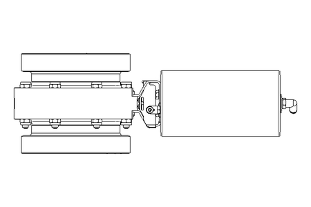 Butterfly valve B DN150 MVM AA E