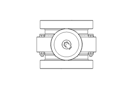 Butterfly valve B DN150 MVM AA E