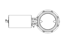 Butterfly valve B DN150 MVM AA E