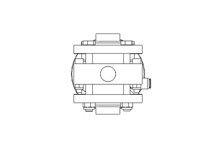 Butterfly valve B DN025 FVF AA E