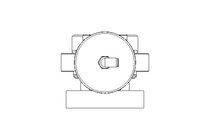 Butterfly valve B DN065 MVL NC E