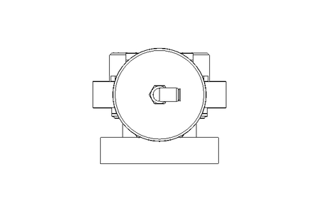 Butterfly valve B DN065 MVL NC E