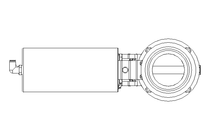 Butterfly valve B DN065 MVL NC E