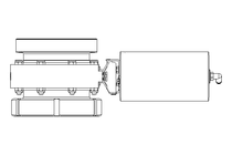 Butterfly valve B DN150 MVL NC E