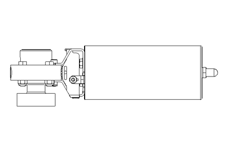 Butterfly valve B DN025 MVL AA E