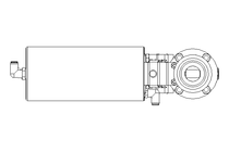 Scheibenventil B DN025 MVL AA E