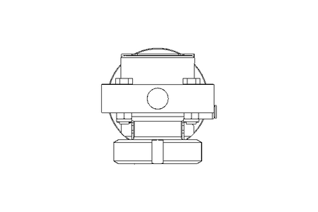 Scheibenventil B DN040 MVL AA E