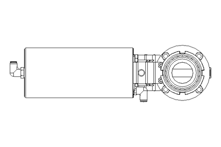 Scheibenventil B DN040 MVL AA E