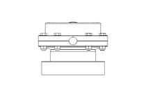 Butterfly valve B DN100 MVL AA E