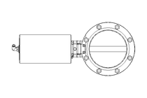 Valvola a farfalla B DN150 WVM NC E