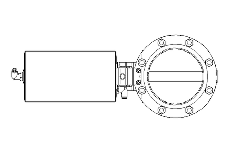 Butterfly valve B DN125 WVM AA E