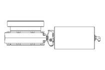 Butterfly valve B DN150 WVM AA E