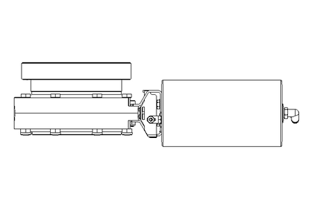 Butterfly valve B DN150 WVM AA E