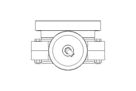 Butterfly valve B DN150 WVM AA E