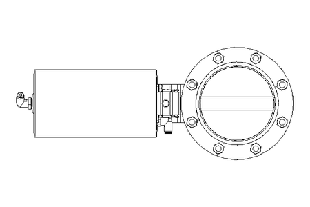 Butterfly valve B DN125 FVF AA E