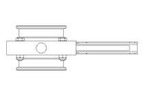 Scheibenventil B DN065 CVC MA E