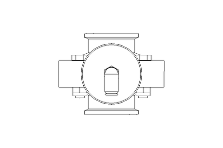 Butterfly valve B DN040 CVC NC E