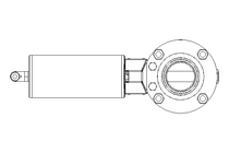 Дисковый клапан B DN040 CVC NC E