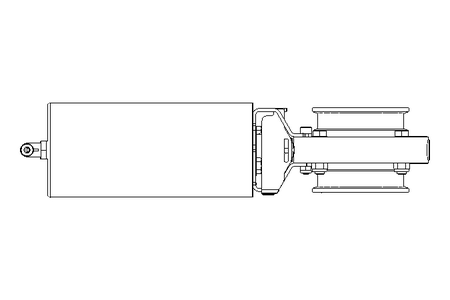 Butterfly valve B DN065 CVC NC E