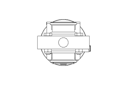 Butterfly valve B DN040 CVC AA E