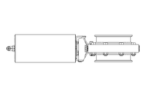 Butterfly valve B DN100 CVC NC E