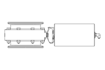 Butterfly valve B DN150 CVC NC E