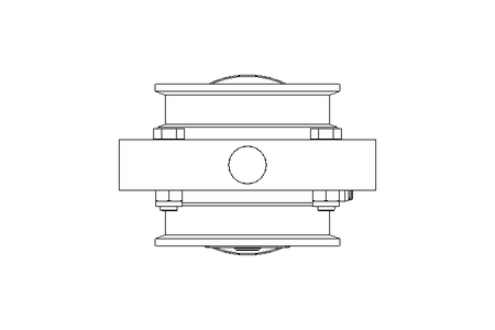 Scheibenventil B DN065 CVC AA E