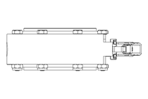 Butterfly valve B DN125 WVW MA E