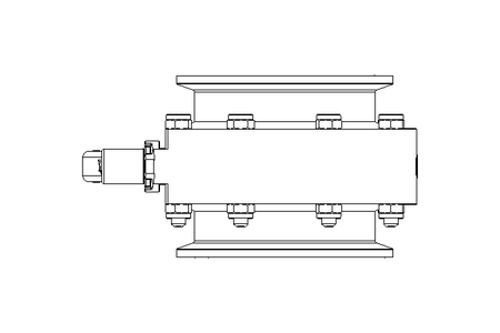 Butterfly valve B DN125 CVC MA E