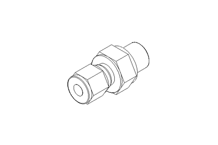 Rohrverschraubung 6 G1/4" Niro