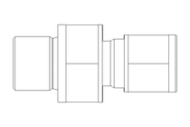 Rohrverschraubung 6 G1/4" Niro