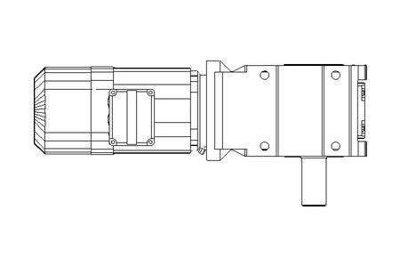 Gear motor 1.5kW 6.5 1/min