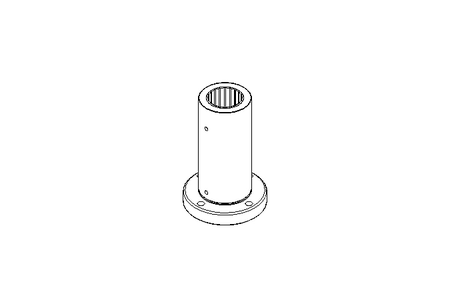 Mancal flangeado tandem fJUMT-01 40x62