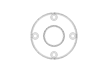 Tandemflanschlager FJUMT-01 40x62x151