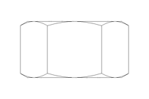 Hexagon nut M12 St-Zn EN24032